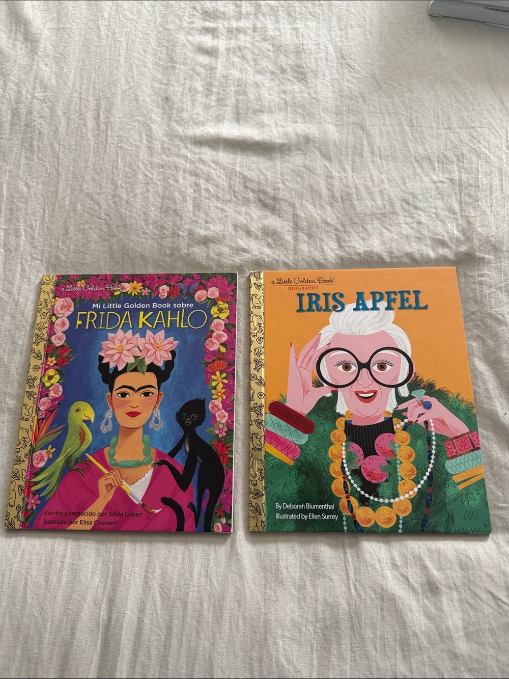 Frida Kahlo & Iris Apfel Set - Colorful Illustrated Children's Books